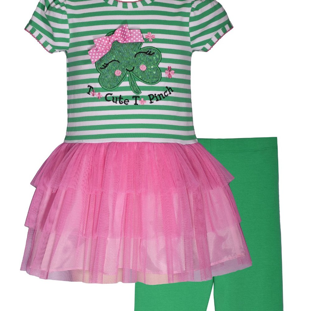 Bonnie Jean Baby, Toddler, Little Girls Big Girls St Patrick's Day Green…